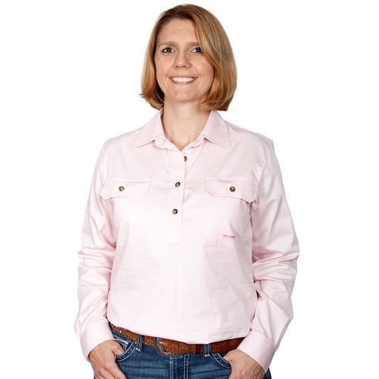 50505PNK Just Country Women's Jahna Work shirt Pink