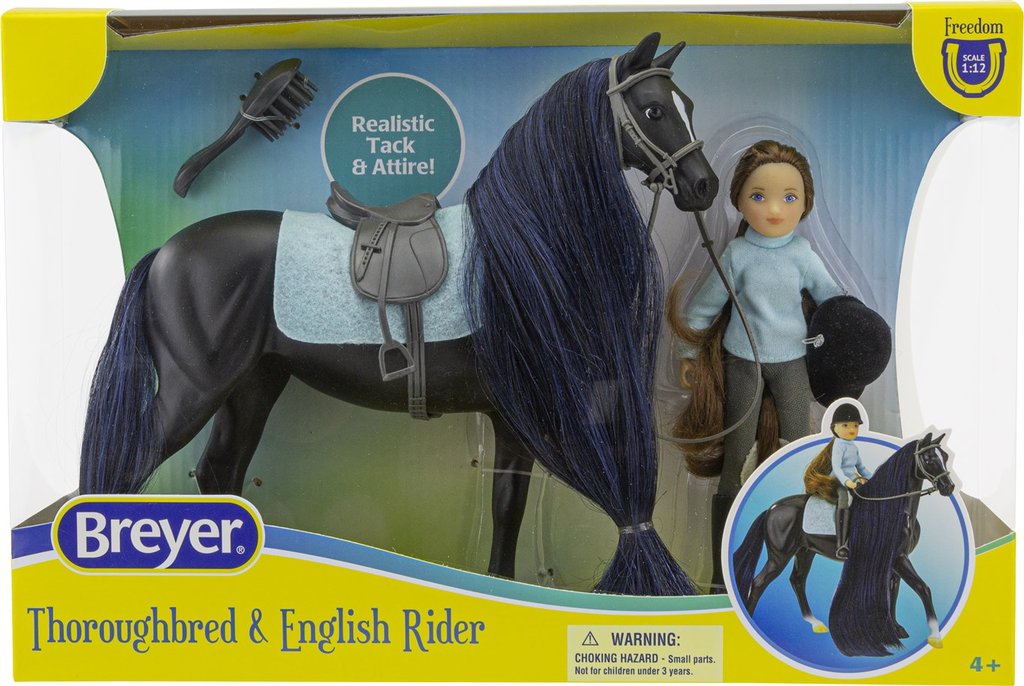 61145 Breyer Freedom Jet & English Rider Charlotte
