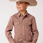 03-030-0225-0375PU Roper Boy's Amarillo Collection L/S Orange