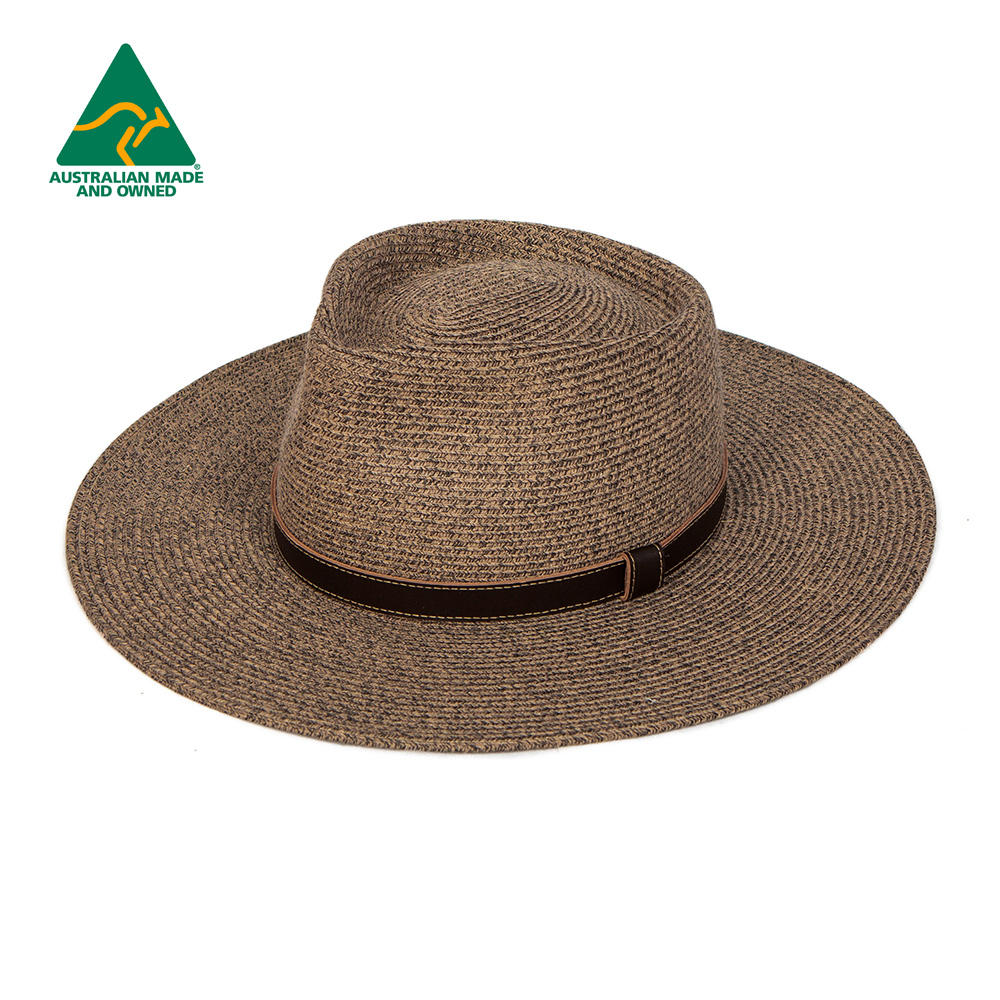 AP001 OoGee Hunter Creek Fedora Burnt Clove