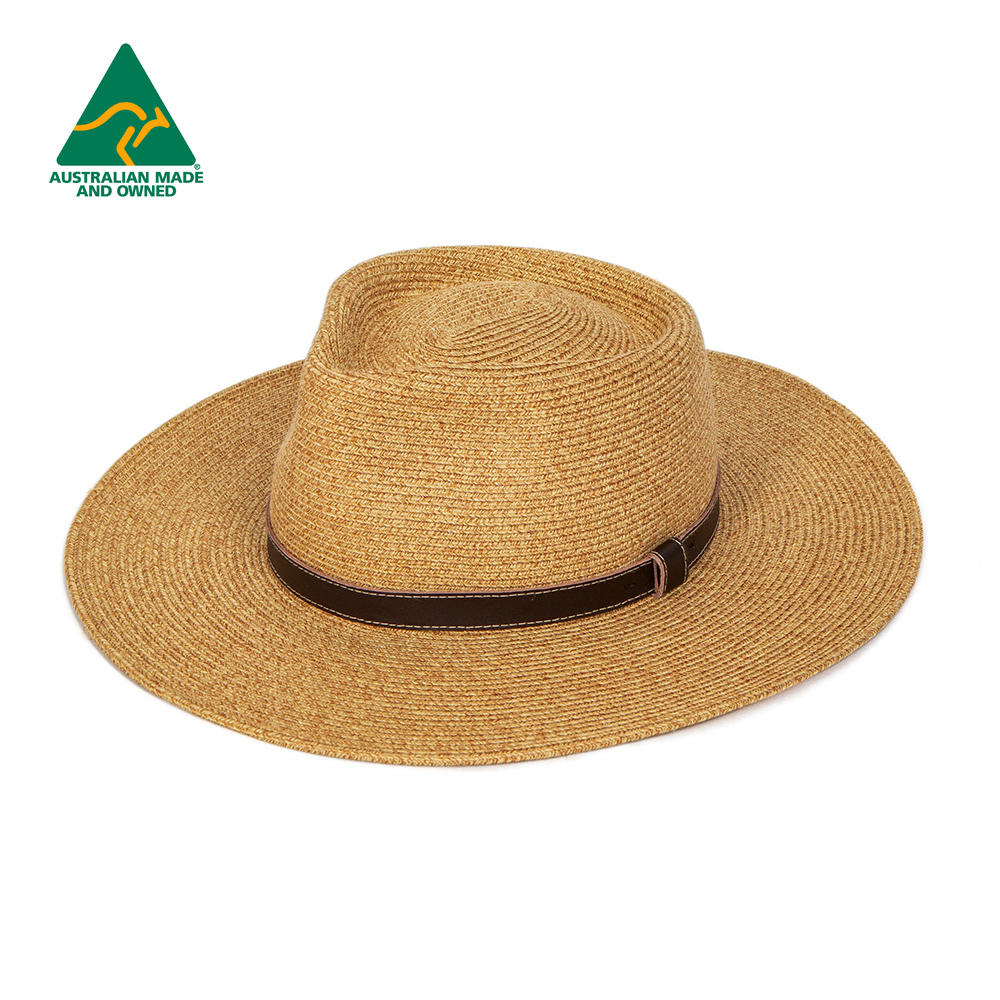 AP001 OoGee Hunter Creek Fedora Camel