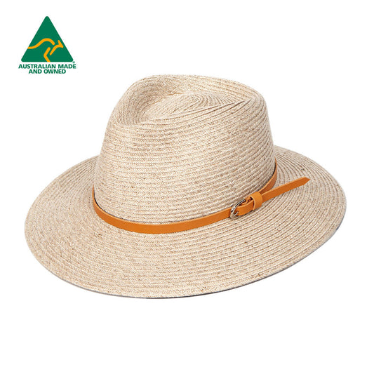 AP002 OoGee Sandy Creek Fedora Sand/Tan