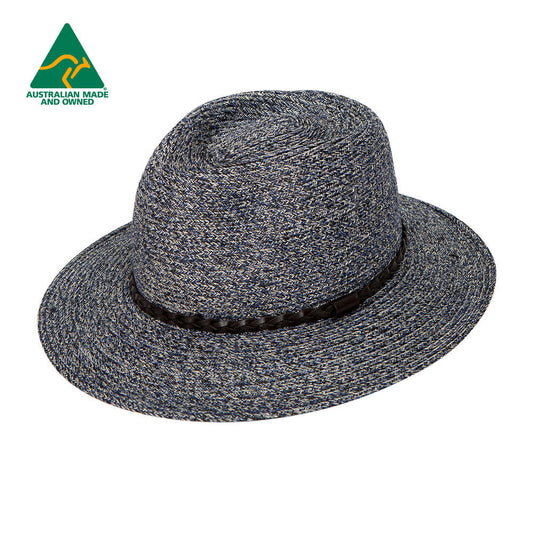 AP010 OoGee Dingo Creek Fedora Navy