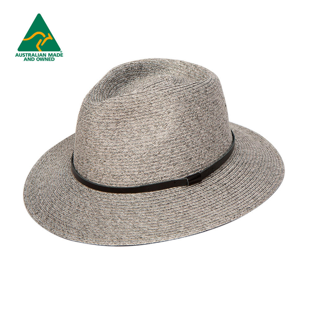 AP008 OoGee Barcoo River Fedora Silver