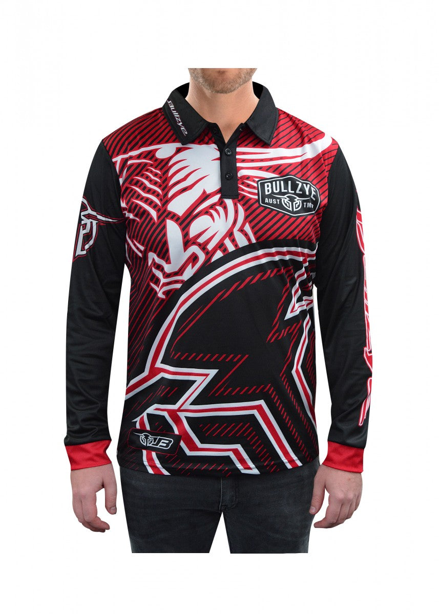 B0S1568014 Bullzye Men's Charging Bull L/S