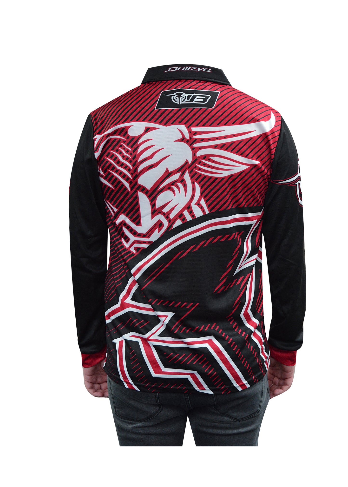 B0S1568014 Bullzye Men's Charging Bull L/S