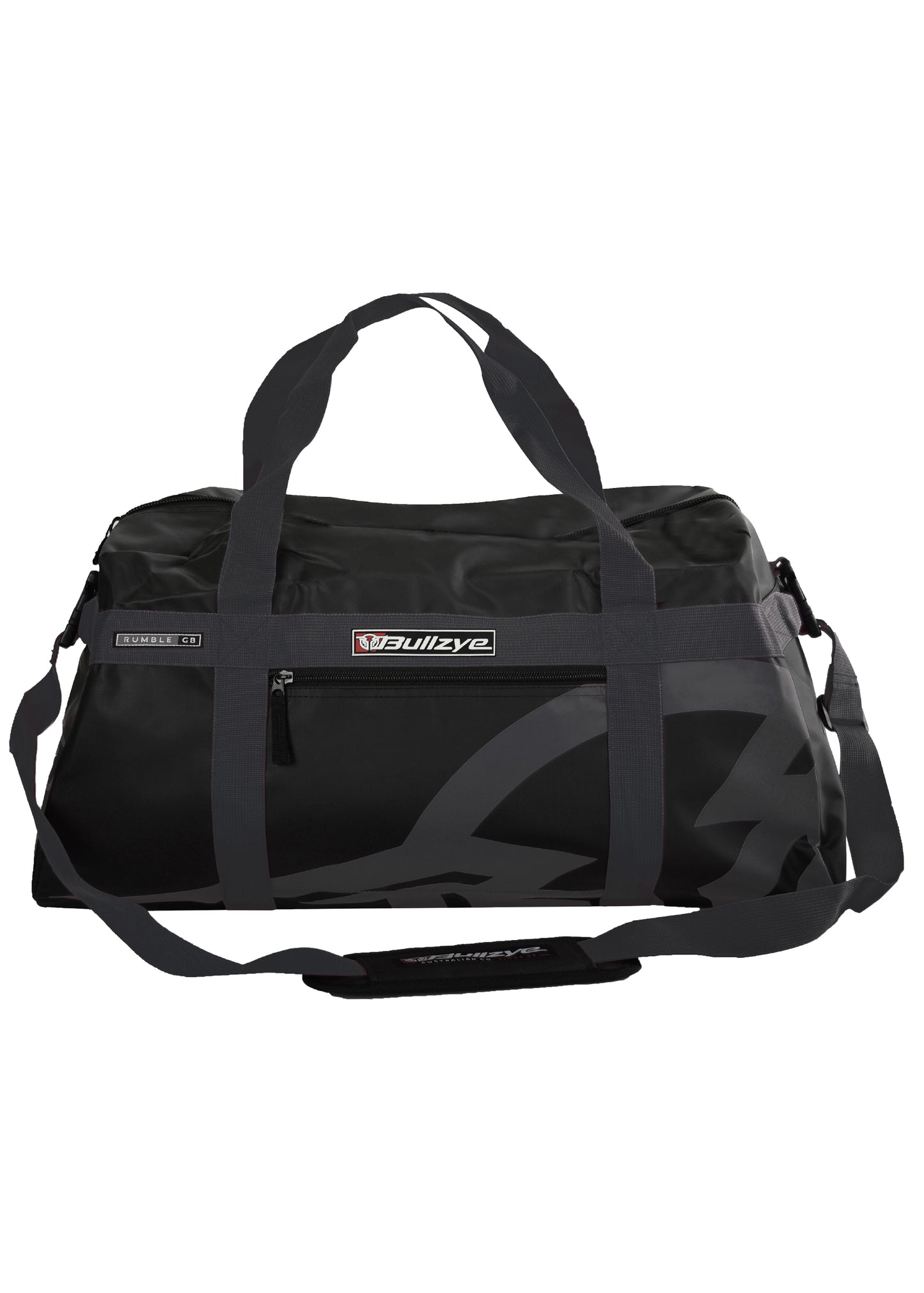 B0S1903BAG  Bullzye Rumble Gear bag Black/Grey