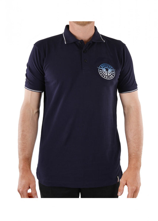 B1S1500080 Bullzye Men's Bullring Polo Navy