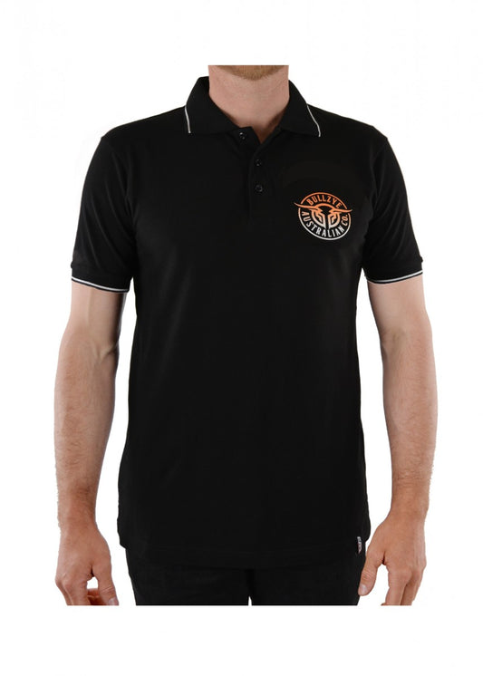 B1S1500080 Bullzye Men's Bullring Polo Black