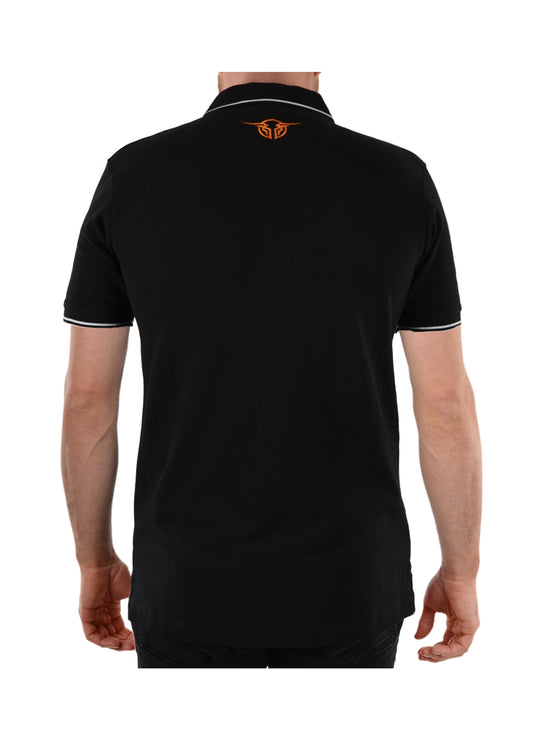 B1S1500080 Bullzye Men's Bullring Polo Black