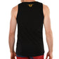 B1S1501076 Bullzye Men's Built Tough Singlet Black