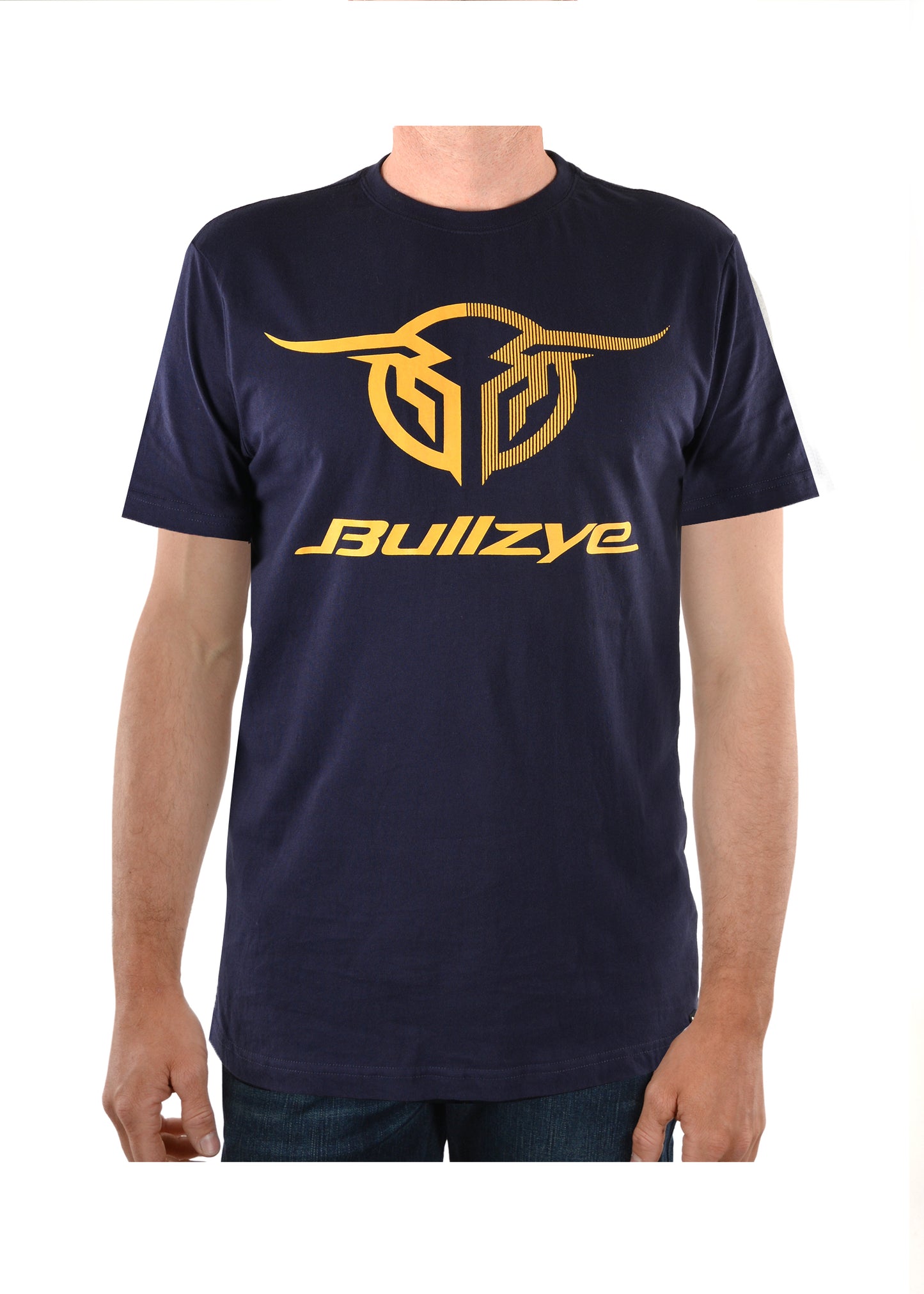 B1S1503070 Bullzye Men's Authentic Tee Navy