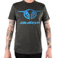 B1S1503070 Bullzye Men's Authentic Tee Charcoal