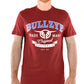 B1S1503074 Bullzye Men's Divide Tee Red