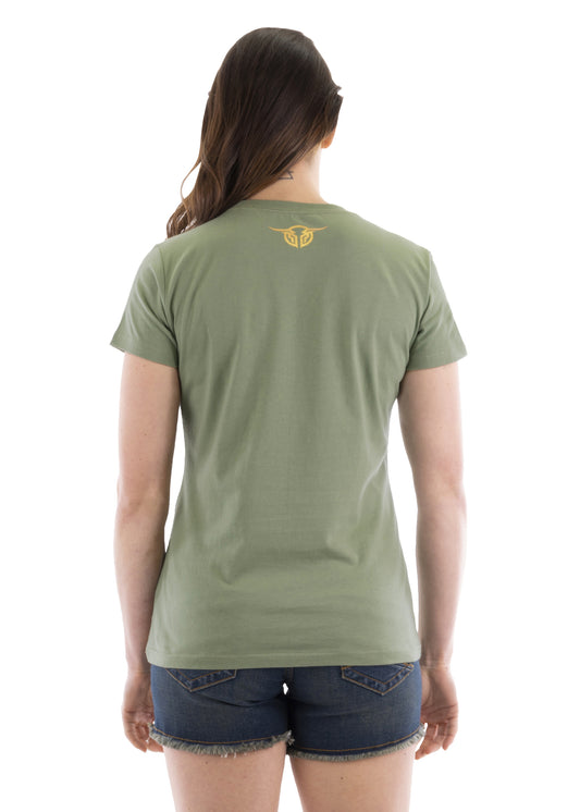 B2S2503210 Bullzye Women's Diamond Tee