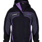 B3W5709057 Bullzye Girls Carla Jacket Black/Purple