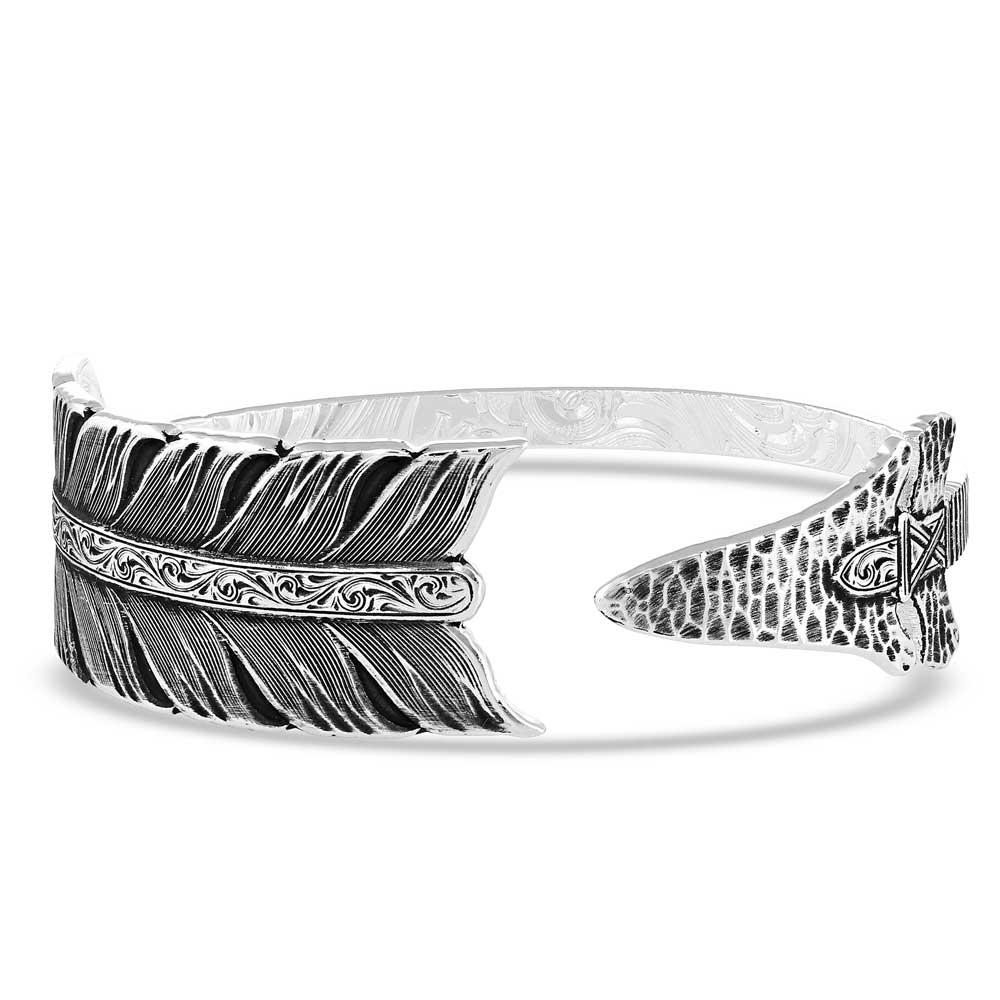 BC4885 Montana Silversmiths Timber Ridge Arrow Cuff