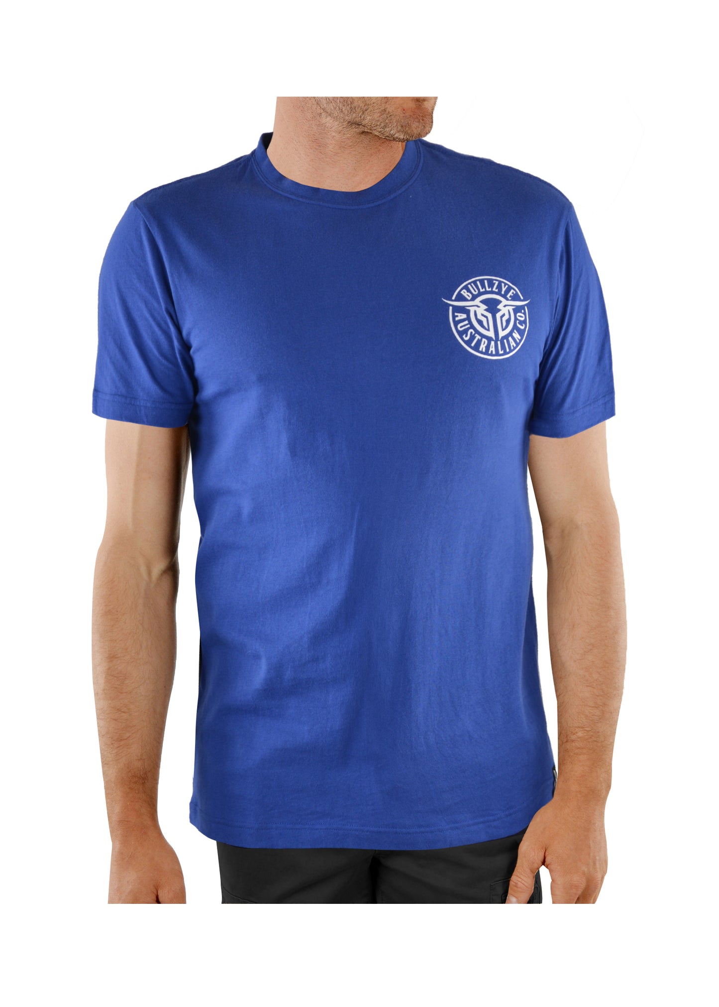 BCP1503002 Bullzye Men's Bullring Tee Royal Blue