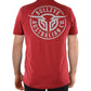 BCP1503002 Bullzye Men's Bullring Tee Red