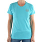 BCP2503002 Bullzye Women's Bullring Tee Aqua