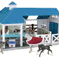 TBS59214 Breyer Deluxe Animal Hospital
