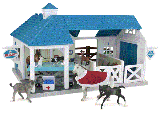 TBS59214 Breyer Deluxe Animal Hospital