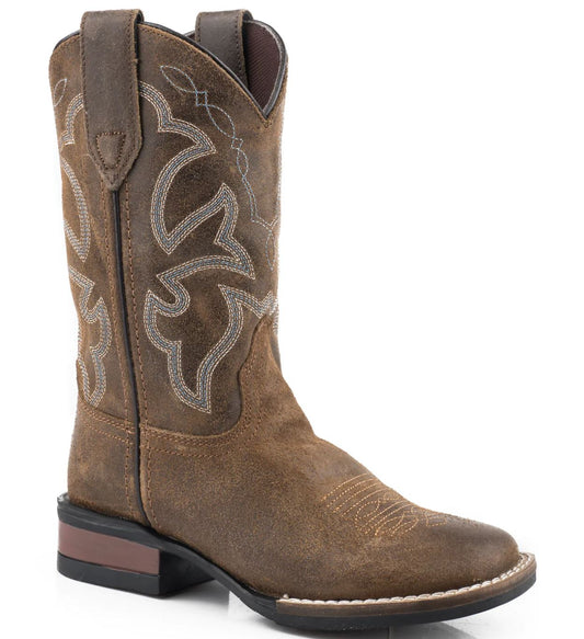 09-119-0911-2942 Roper Big Kids Monterey Tan Leather