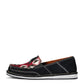 10033939 Ariat Women's Cruiser Black Suede Black/ Red Aztec Print