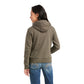 10037730 Ariat Girls REAL Chest Logo hoodie Banyon Bark