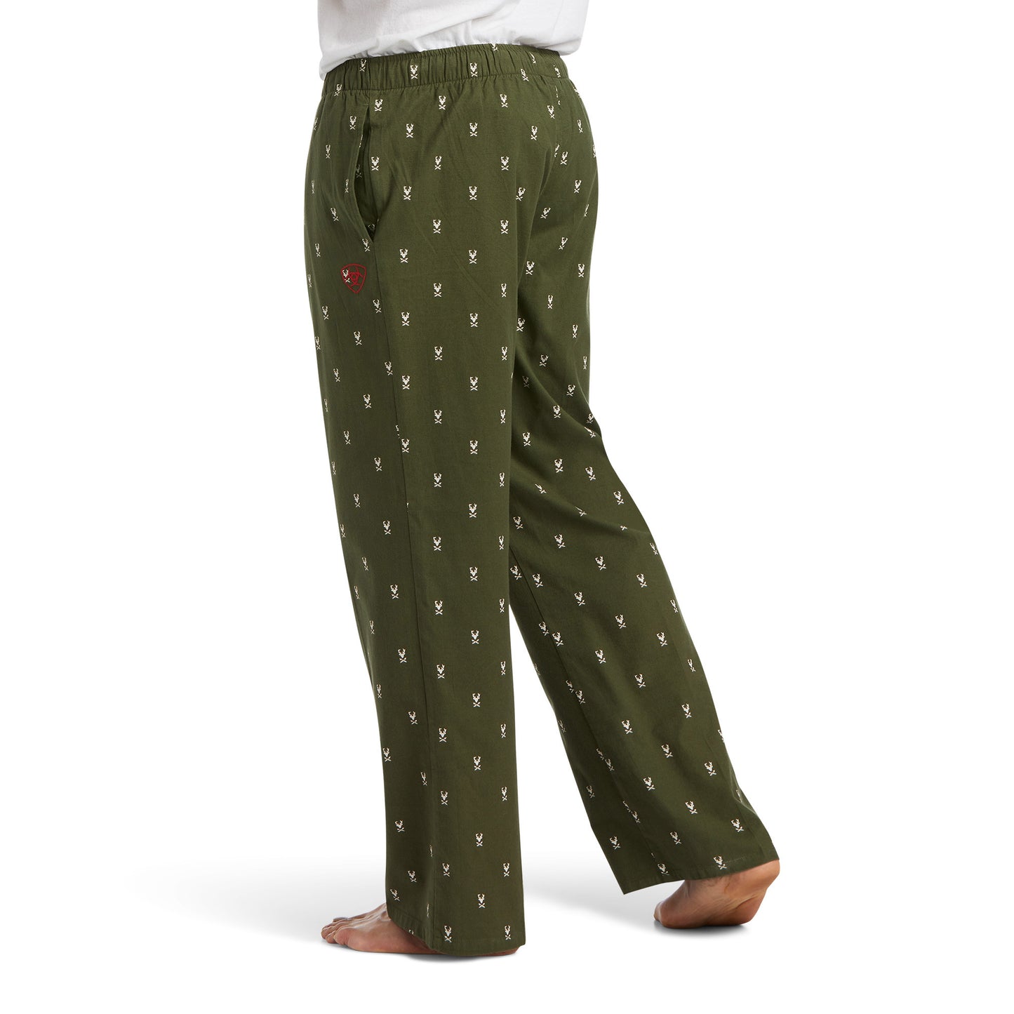 10037891 Ariat Men's PJ Pant Reindeer