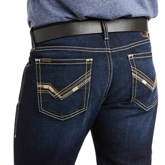 10037964 Ariat Men's M7 Rocker Straight Leg Strecth Fairbanks Wyland 36' Leg