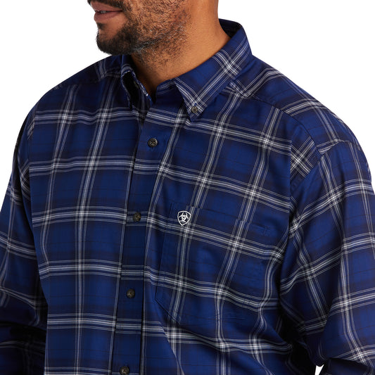 10038102 Ariat Men's Brenton Stretch Classic Fit LS Shirt