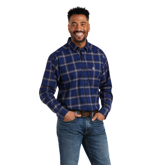 10038102 Ariat Men's Brenton Stretch Classic Fit LS Shirt