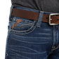 10036876 Ariat Men's M7 Rocker Straight Leg Stretch 3D Grafton Pine Wash 34' Leg