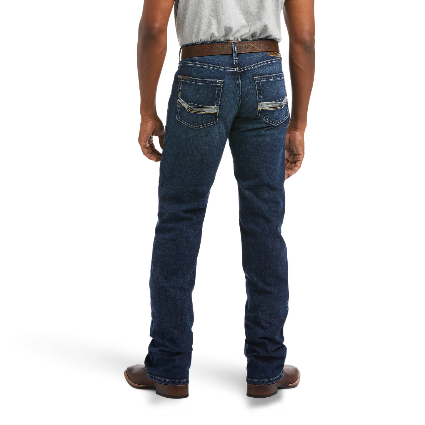 10036877 Ariat Men's M5 Slim Straight Leg Matteo Denali 30' Leg