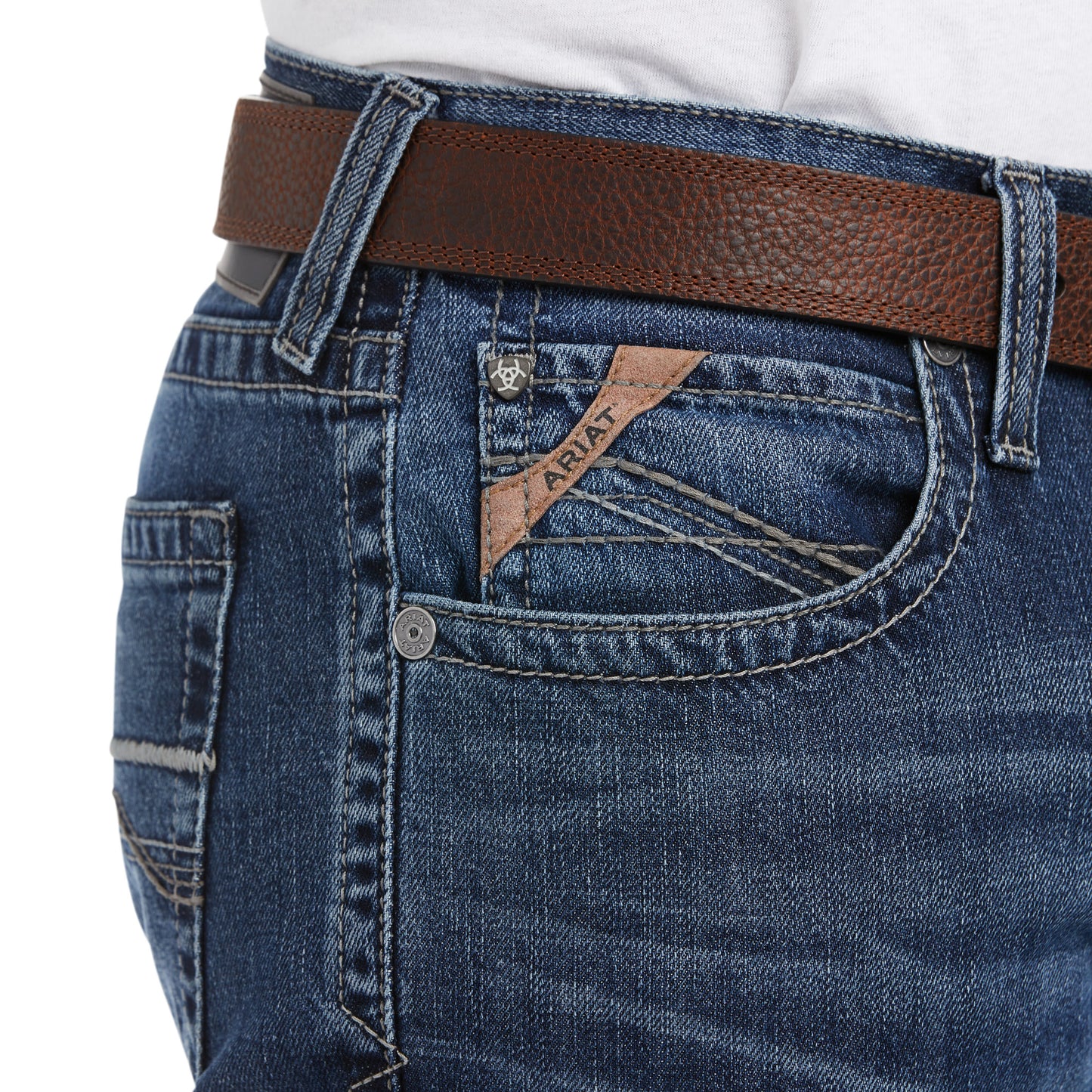 10036884 Ariat Men's M1 Stackable Straight Leg Vintage Creek Byron