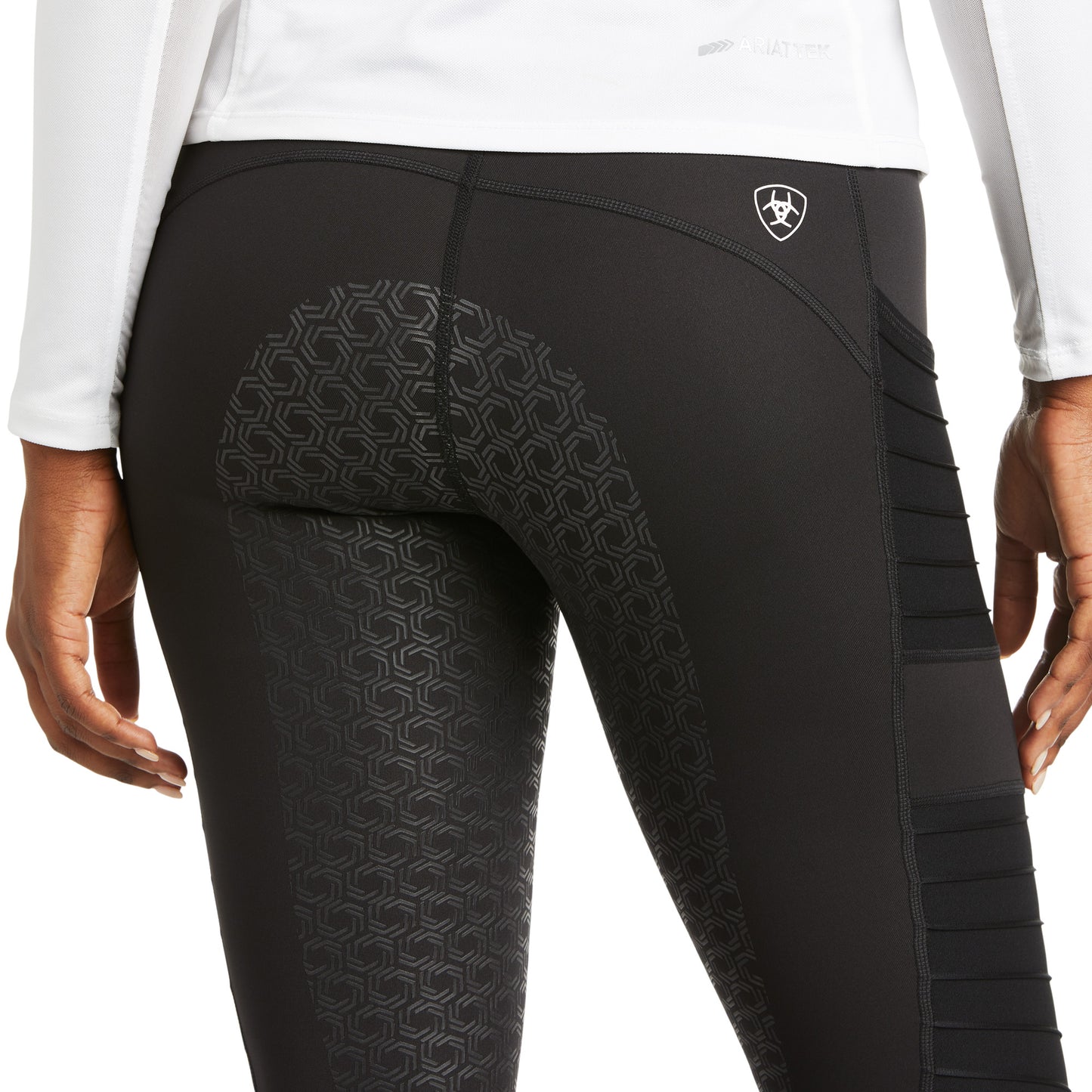 10037443 Ariat Women's EOS Moto FS Tight Black