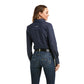 10037933 Ariat Women's Kirby Stretch Shirt Lurex Pinstripe