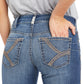 10037952 Ariat Women's REAL Perfect Rise Straight leg Catalina Austin Xtra Long Leg