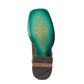 10038279 Ariat Women's Eldora Natural Tan/ Deep Turquoise