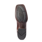 10038303 Ariat Women's Primera Stretch Fit Barrel Brown/Antique Teal