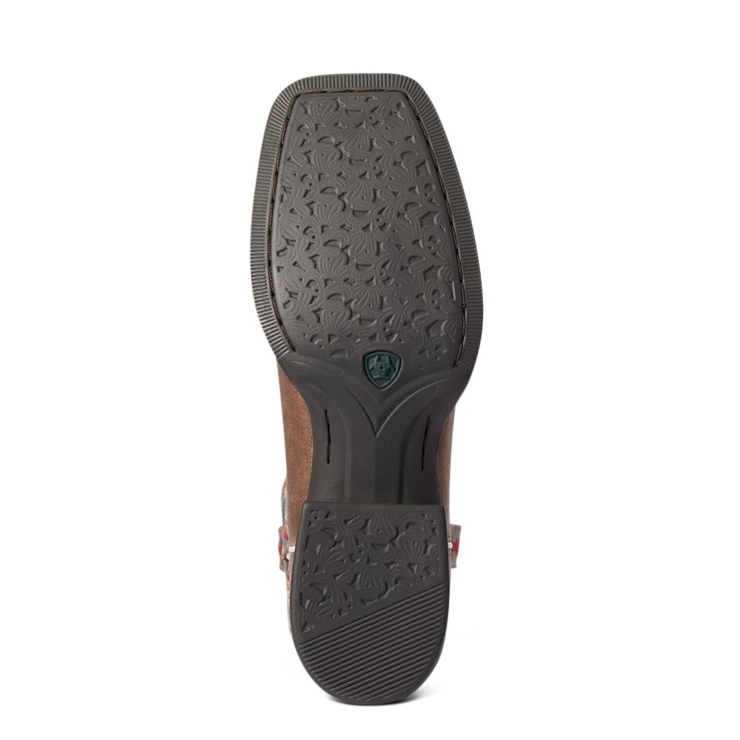 10038328 Ariat Women's Round Up Skyler Light Tan/Deep Teal