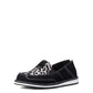 10038412 Ariat Women's Cruiser Black Suede Silver Leopard