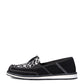 10038412 Ariat Women's Cruiser Black Suede Silver Leopard