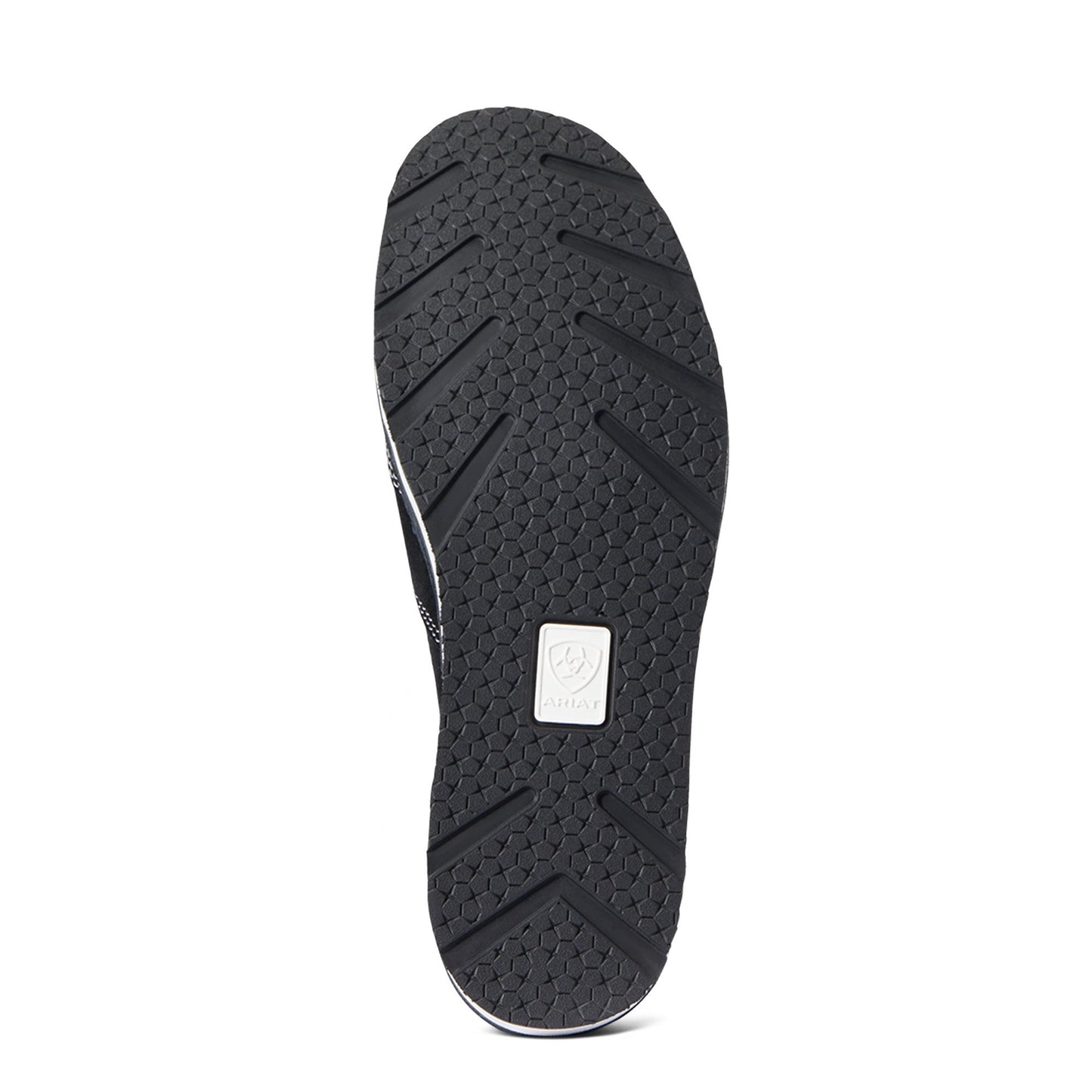 10038419  Ariat Womens Cruiser Black Suede/Black Tumbleweed Print
