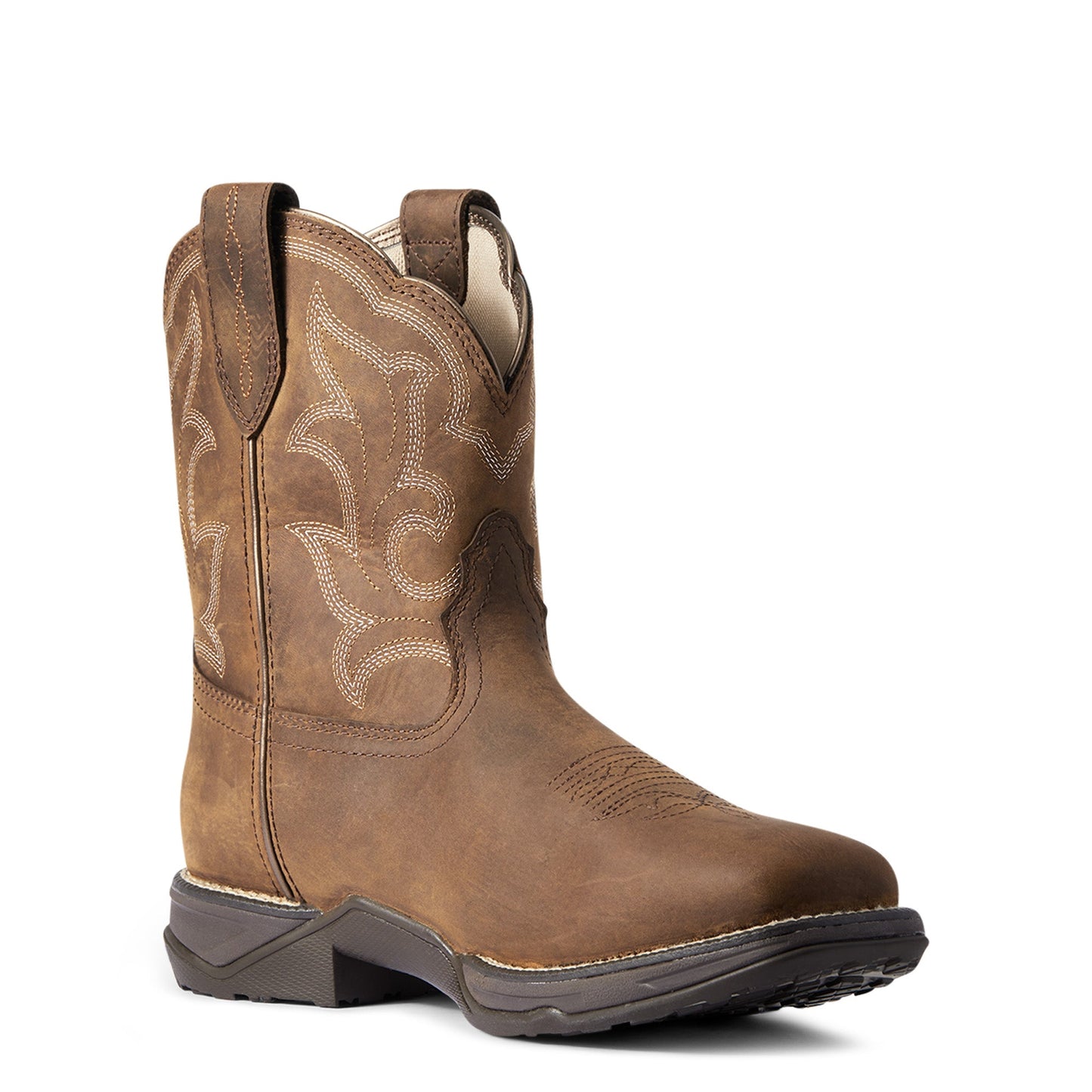 10038428 Ariat Women's Anthem Shortie II H20 Distressed Brown