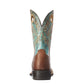 10042403 Ariat Mns Sport Rodeo Loco Brown/Roaring Turquoise