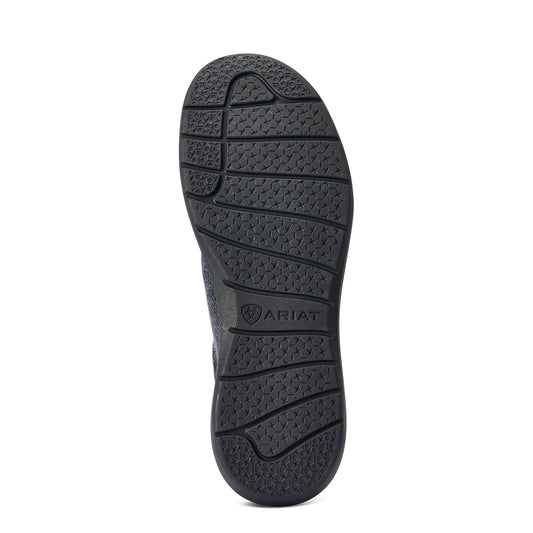 10042504 Ariat Men's Hilo Stretch Lace Heathered Smoke/Black