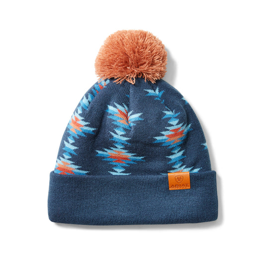 10042058 Ariat Uni Tarsia Beanie Night Sky Blanket