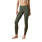 10041202 Ariat Wms Eos Knee Patch Tight Beetle/Forest Mist